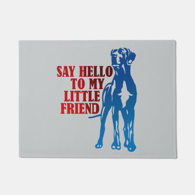 Say hello Doormat Fußmatte (Vorderseite)