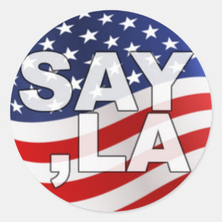 Say Kamala der einfache Weg Runder Aufkleber