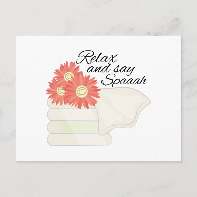Say Wellness-Center Postkarte (Vorderseite)