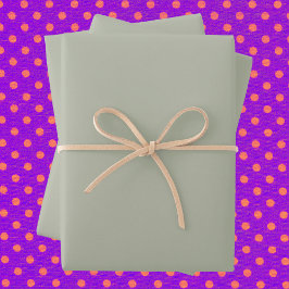 Saybrook Sage Solid Color Geschenkpapier Set