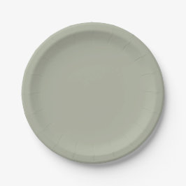 Saybrook Sage Solid Color Pappteller
