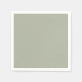 Saybrook Sage Solid Color Serviette