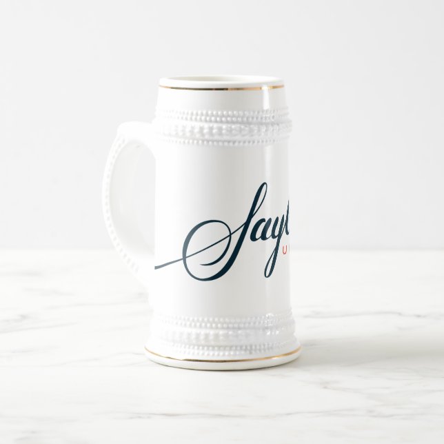 Saybrook Stein Tasse (Vorderseite Links)