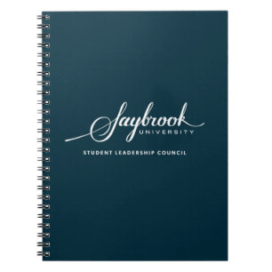 Saybrook Studenten-Führungsrat-Notizbuch Notizblock