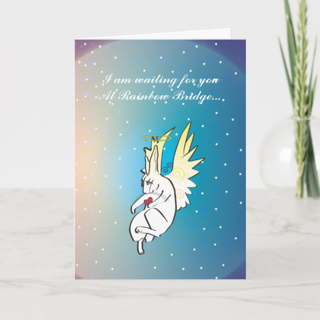 SAYING GOODBYE KARTE (Vorderseite)