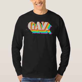 Says Gay Say Gay Bleibe Gay Bleibe Pride Lgbtq Fla T-Shirt