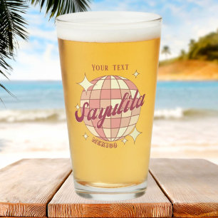Sayulita Mexico Party Souvenirbier Glas