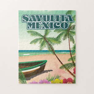 Sayulita Mexico Strandposter Puzzle