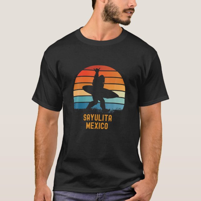 Sayulita - Mexiko Sasquatch Souvenir T-Shirt (Vorderseite)