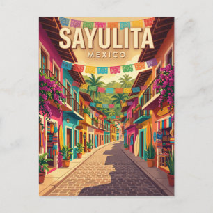 Sayulita Pueblo Mexiko Postkarte