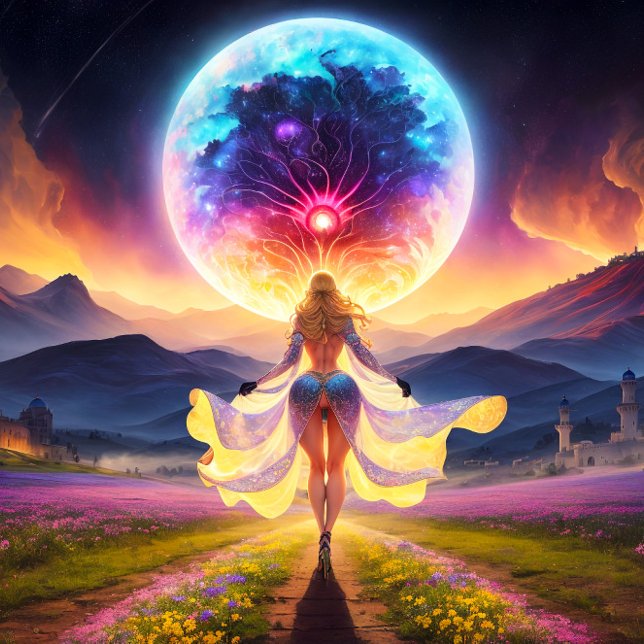 Sayyida Leinwanddruck (Von Creator hochgeladen)