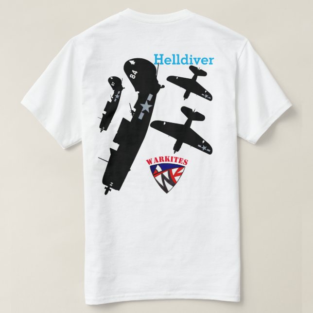 SB2C Helldiver - Shirt (Design Rückseite)
