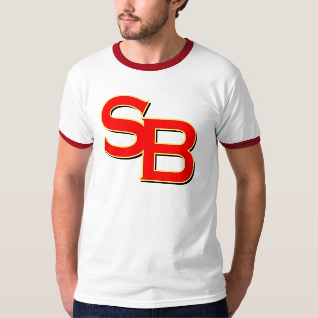 SB - Buchstaben Sans Bruno T-Shirt (Vorderseite)