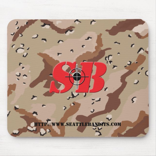 SB Camouflage-Mausunterlage Mousepad (Vorne)