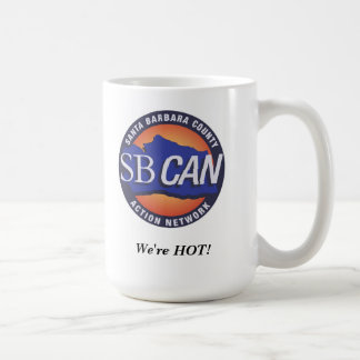 SB KANN Logo, ", das wir HEISS sind! 150z. Kaffeetasse