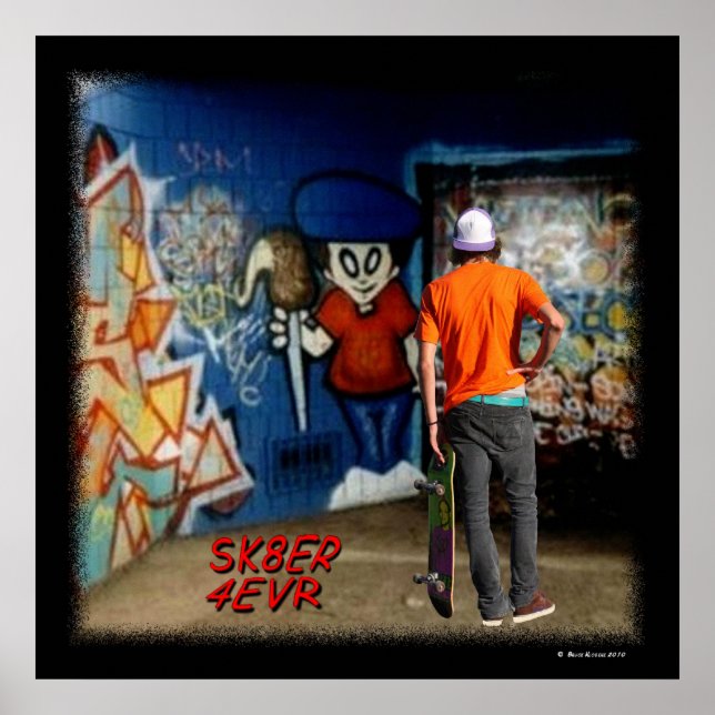 SBA105P.SK8ER 4EVR. POSTER (Vorne)