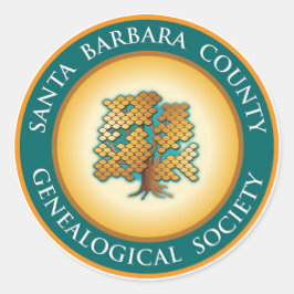 SBCGS-Sticker Runder Aufkleber