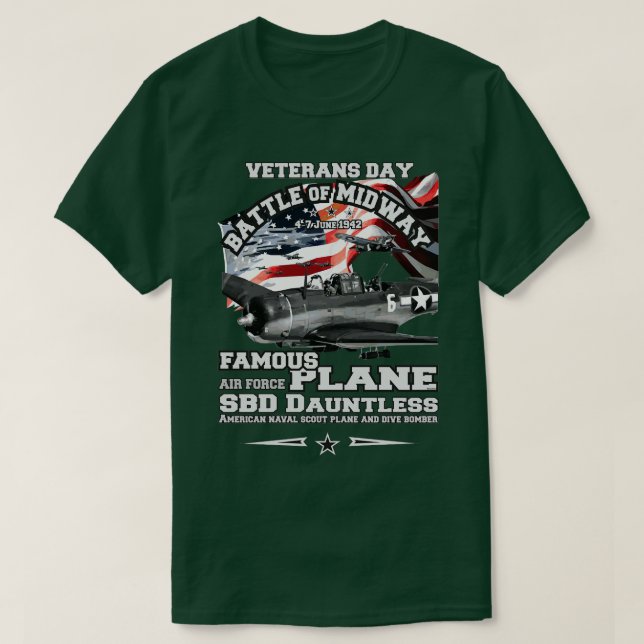 SBD Dauntless-Bomber T-Shirt (Design vorne)