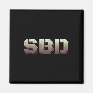 Sbd Squat Bench Deadlift Powerlift Magnet