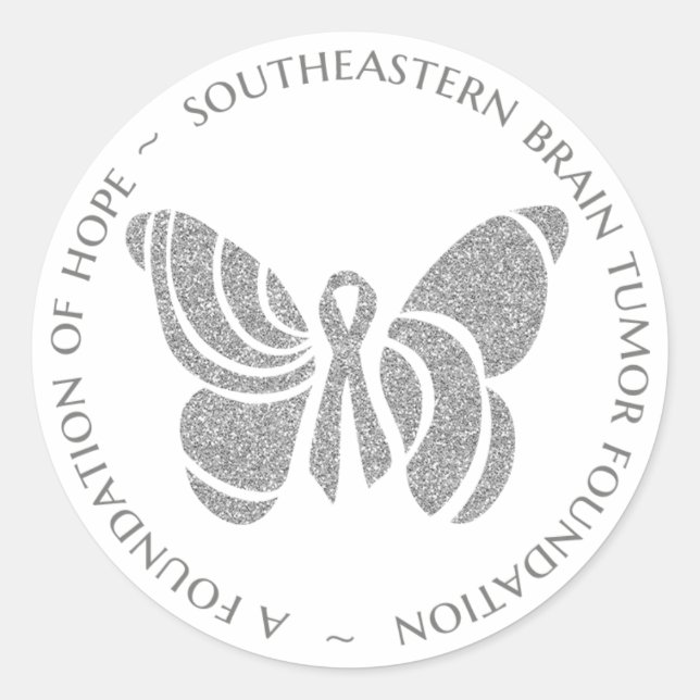 SBTF Custom Sticker - Silver (Vorderseite)