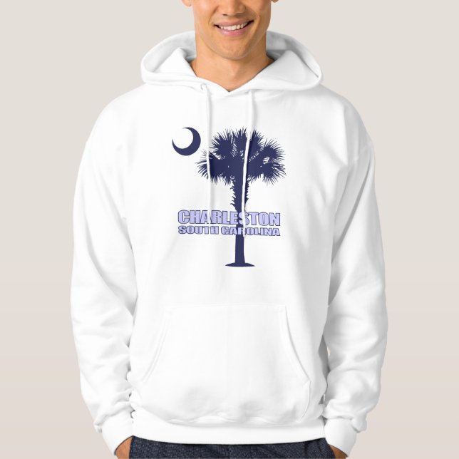 SC Palmetto & Crescent (Charleston) Hoodie (Vorderseite)