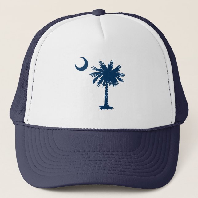 SC Palmetto & Crescent Truckerkappe (Vorderseite)