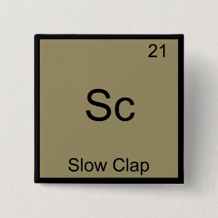 Sc - Symbol-T-Shirt für ein langatmiges Clap Funny Button