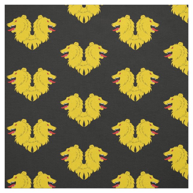SCA Adiantum Populace Abzeichen Fabric Stoff (Muster)