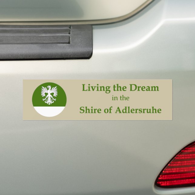 SCA Adlersruhe Bumper Sticker Autoaufkleber (Auf Auto)