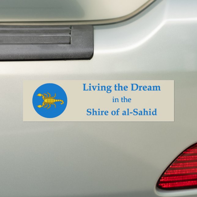 SCA al-Sahid Bumper Sticker Autoaufkleber (Auf Auto)