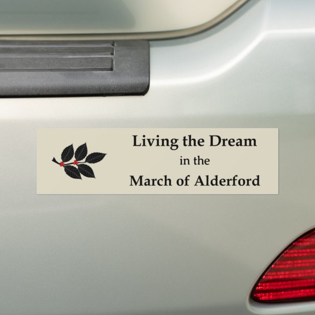 SCA Alderford Bumper Sticker Autoaufkleber (Auf Auto)