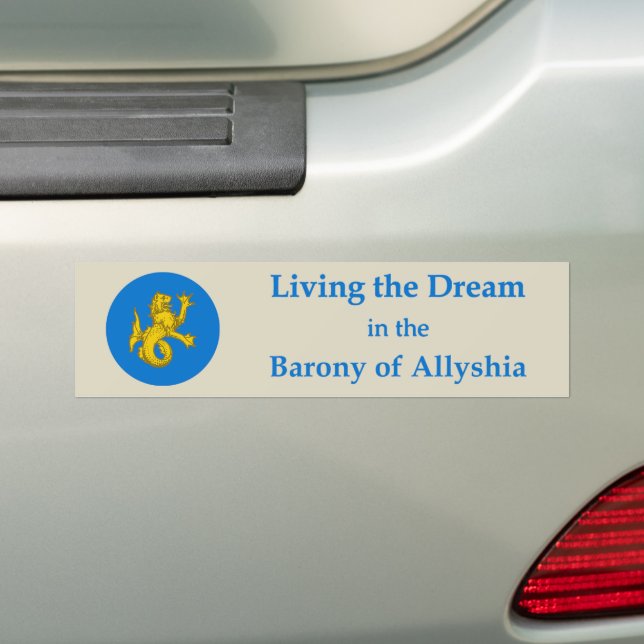 SCA Allyshia Bumper Sticker Autoaufkleber (Auf Auto)