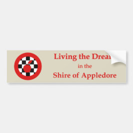 SCA Appledore Bumper Sticker Autoaufkleber