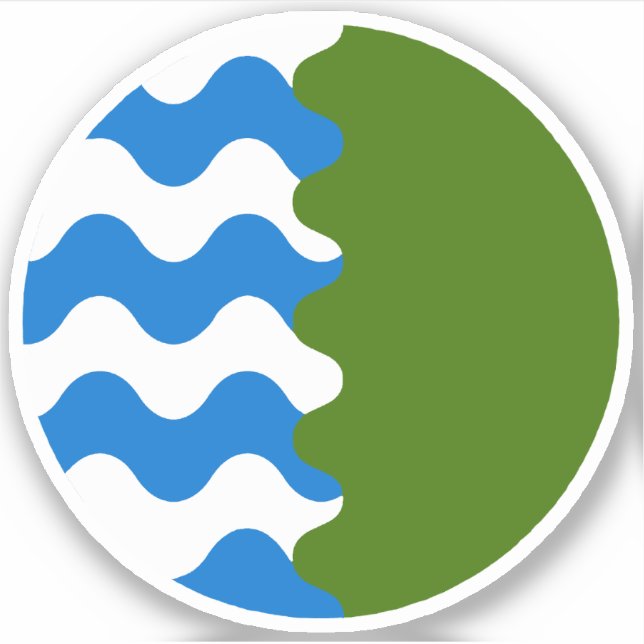 SCA Aquaterra Vinyl Sticker (Vorderseite)