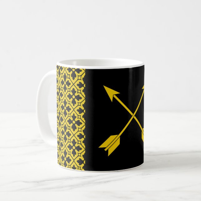SCA Archery Marshal Coffee Tasse (Vorderseite Links)