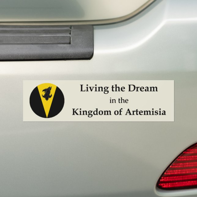 SCA Artemisia Bumper Sticker Autoaufkleber (Auf Auto)