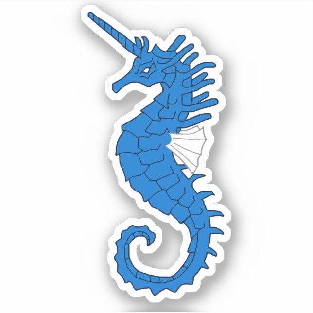 SCA Atlantia Custom-Cut Vinyl Sticker (Vorderseite)