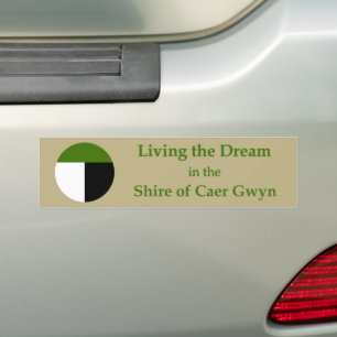 SCA Caer Gwyn Aufkleber Autoaufkleber