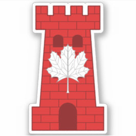 SCA Castel Rouge Custom-Cut Vinyl Sticker