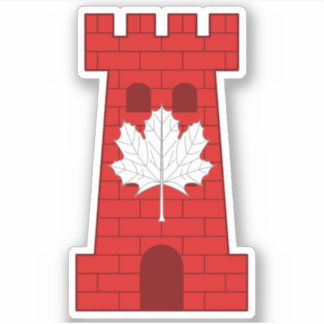 SCA Castel Rouge Custom-Cut Vinyl Sticker