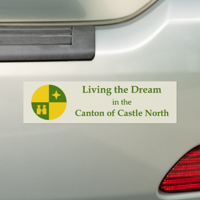 SCA Castle North Bumper Sticker Autoaufkleber (Auf Auto)