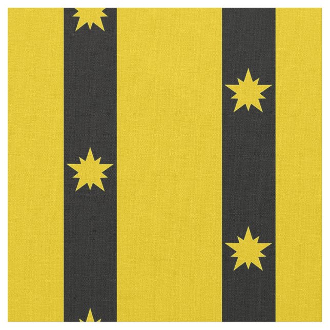 SCA Chemin Noir Populace Abzeichen Fabric Stoff (Nahaufnahme)