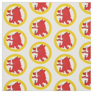 SCA Coeur d'Ennui Populace Abzeichen Fabric Stoff