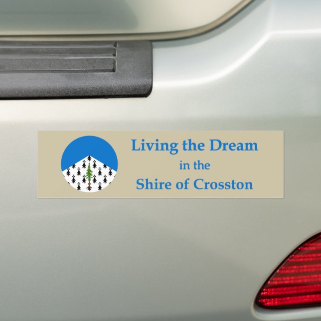 SCA Crosston Bumper Sticker Autoaufkleber (Auf Auto)