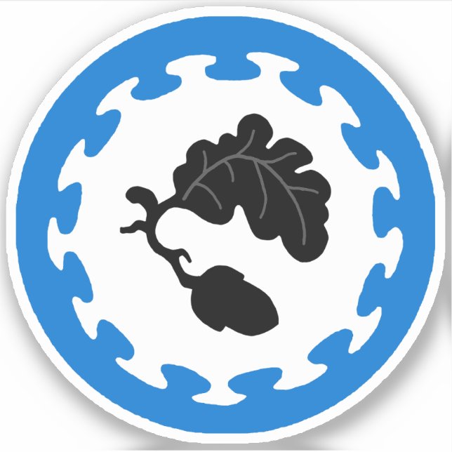 SCA Darach Vinyl Sticker (Vorderseite)