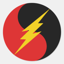 SCA Dark Horde Runder Aufkleber