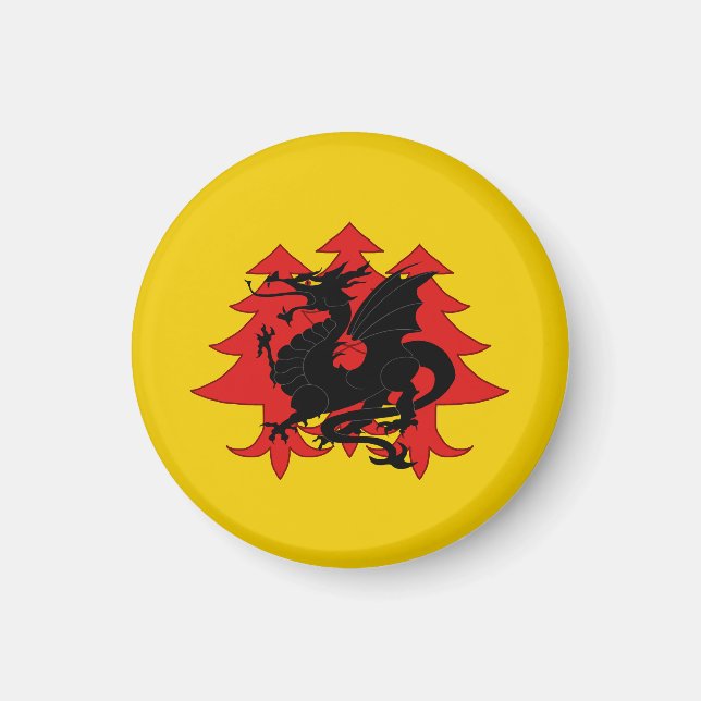 SCA Drachenwald Magnet (Vorne)