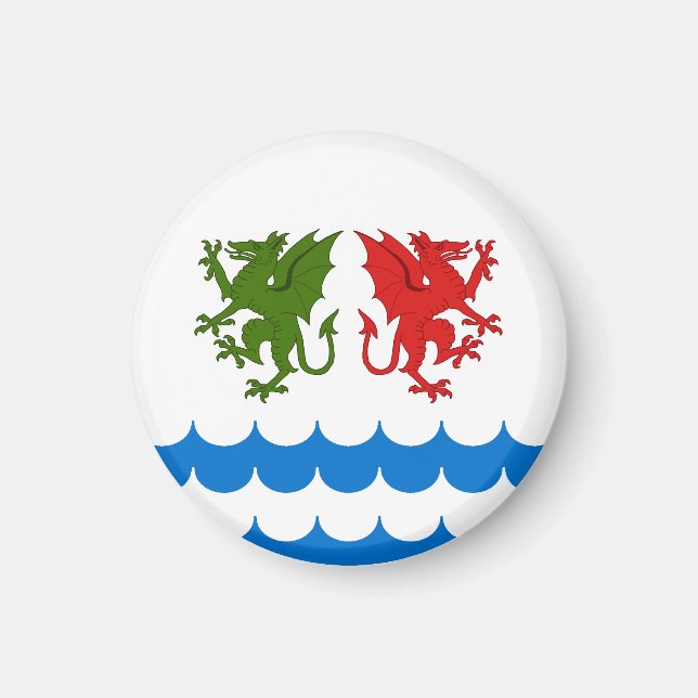 SCA Dragons Bay Magnet (Vorne)