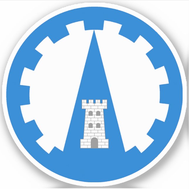 SCA Dreiburgen Vinyl Sticker (Vorderseite)