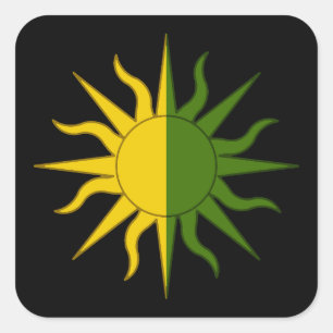 SCA Easaraigh Populace Abzeichen Quadratischer Aufkleber